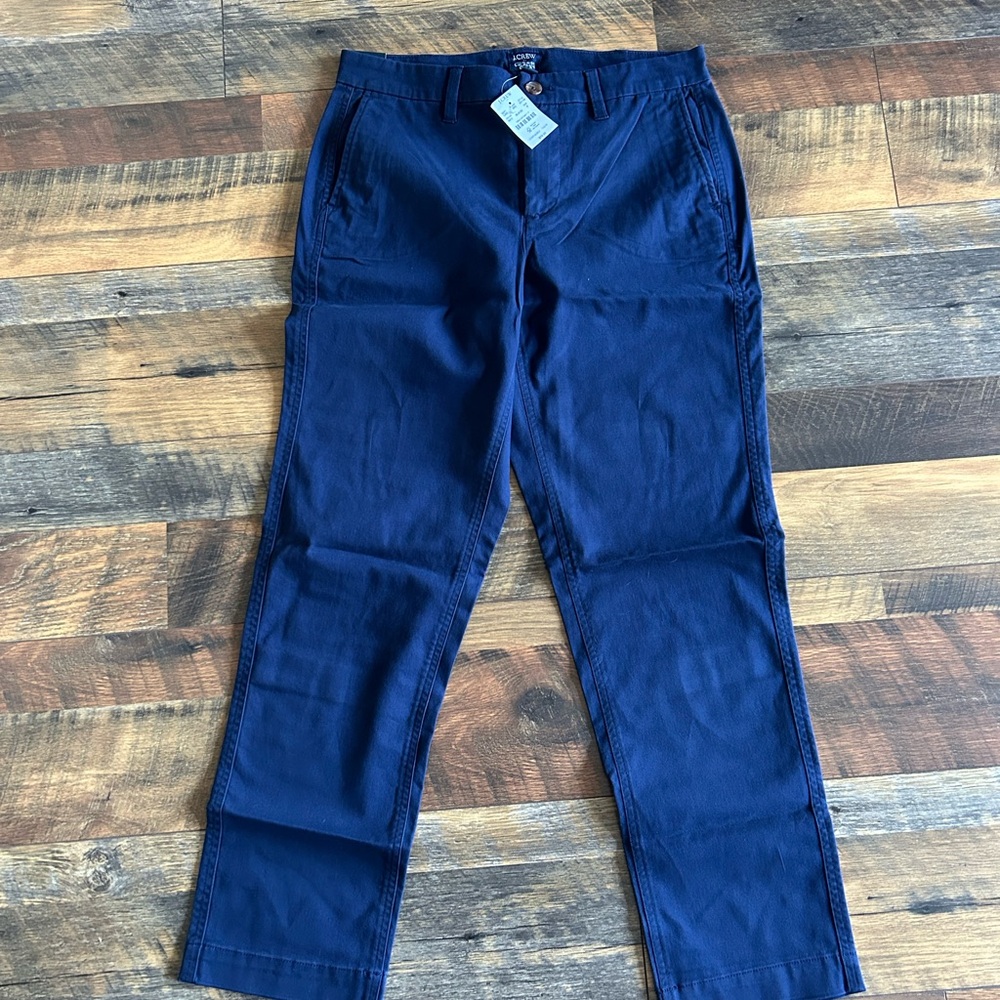 NWT J.Crew Navy Chinos
